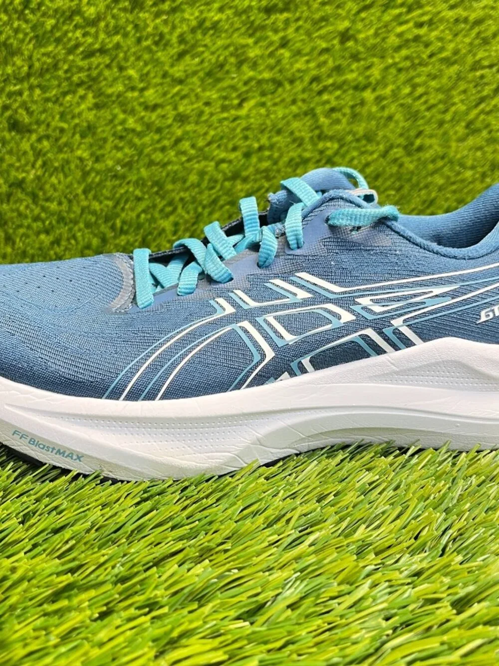 Asics GT-2000 14 Womens Size 7 Blue White Athletic Running Walking Shoes Sneaker - Picture 4 of 11